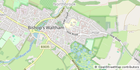 Map of Southampton