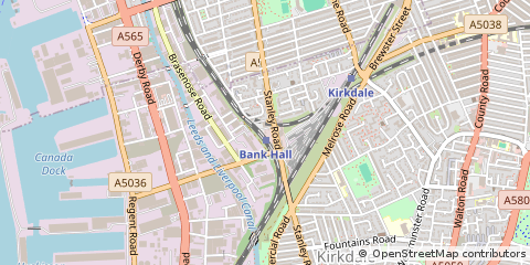 Map of Liverpool
