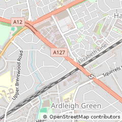 Map of Romford