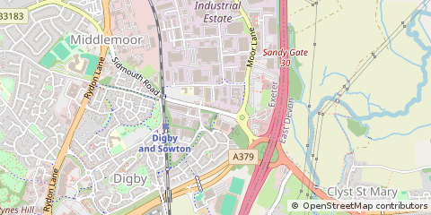 Map of Exeter