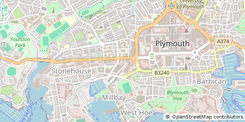 Map of Plymouth