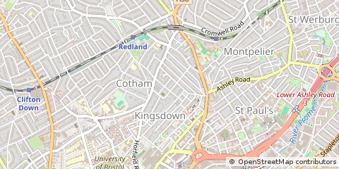 Map of Avon
