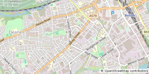 Map of Bolton