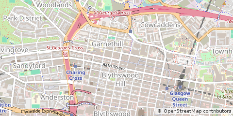 Map of Glasgow