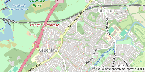 Map of Glasgow