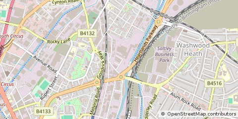 Map of Birmingham