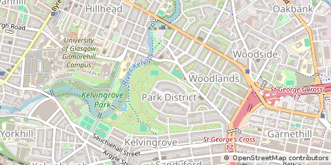 Map of Glasgow