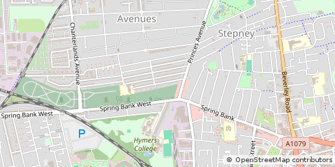 Map of Hull
