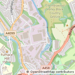 Map of Halesowen, West Midlands