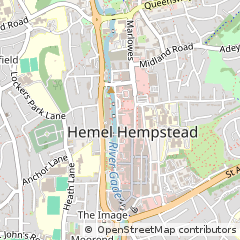Map of Hemel Hempstead