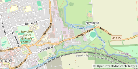 Map of Stamford