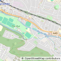 Map of High Wycombe