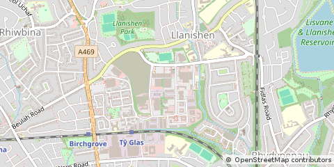 Map of Cardiff