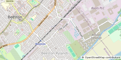 Map of Nottingham