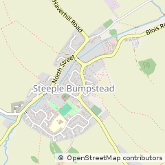 Map of Haverhill, Suffolk