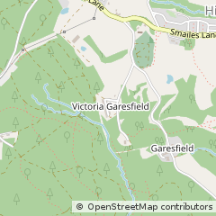 Map of Rowlands Gill, Tyne and Wear
