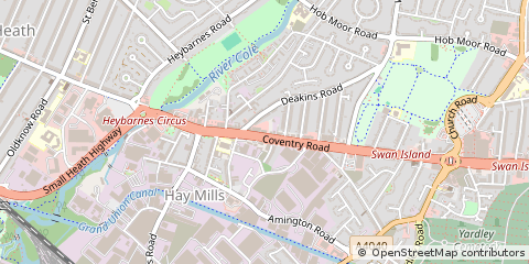Map of Birmingham