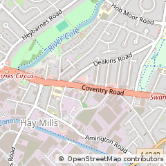 Map of Birmingham