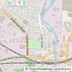 Map of Paisley