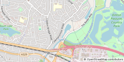 Map of Reading