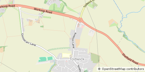 Map of Sheffield