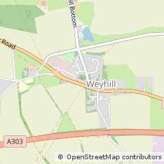 Map of Andover, Hampshire