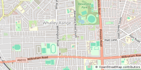 Map of Manchester