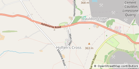 Map of Stoke-on-Trent, Staffordshire