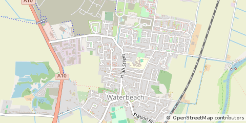 Map of Cambridge, Cambridgeshire