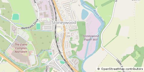 Map of Aberdeen