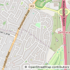 Map of Waterlooville, Hampshire