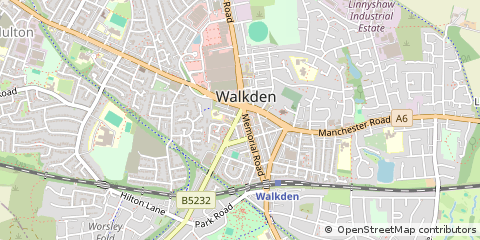 Map of Manchester