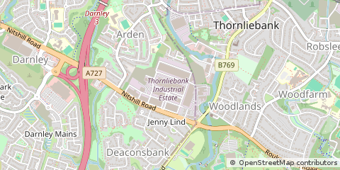 Map of Glasgow