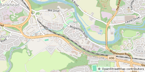 Map of Aberdeen