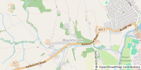 Map of Belper