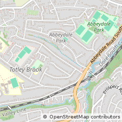 Map of Sheffield