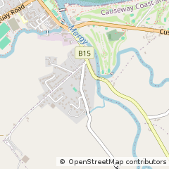 Map of Ballycastle, County Antrim