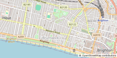 Map of Hove