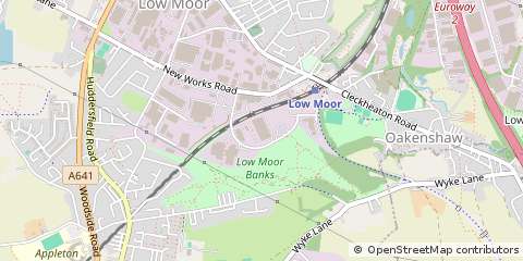 Map of Bradford