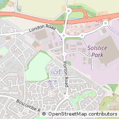 Map of Amesbury, Hampshire