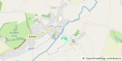 Map of Cullompton