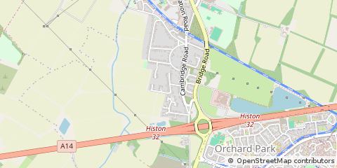 Map of Cambridge, Cambs