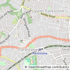 Map of Poole, Dorset