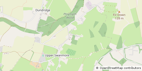 Map of Southampton, Hampshire