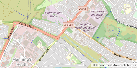Map of Poole