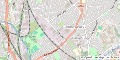 Map of Wolverhampton