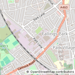 Map of Wolverhampton