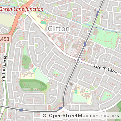 Map of Nottingham