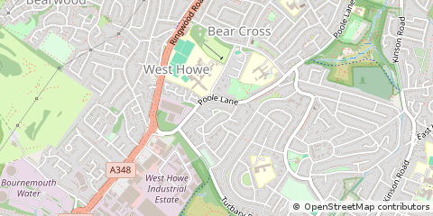 Map of Bournemouth