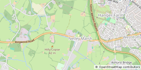 Map of Southampton, Hampshire